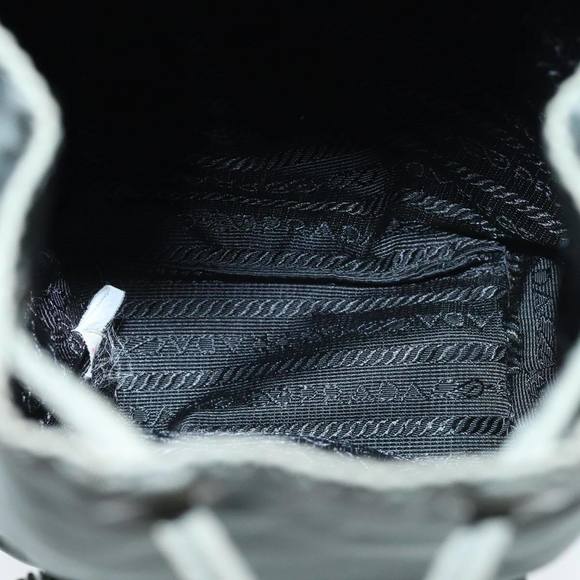 PRADA Hand Bag Nylon Khaki Auth 95957 - Picture 10 of 16